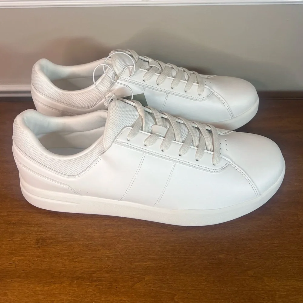 Goodfellow & Co Scout Men’s White Low Top Sneakers Size 12 NWT